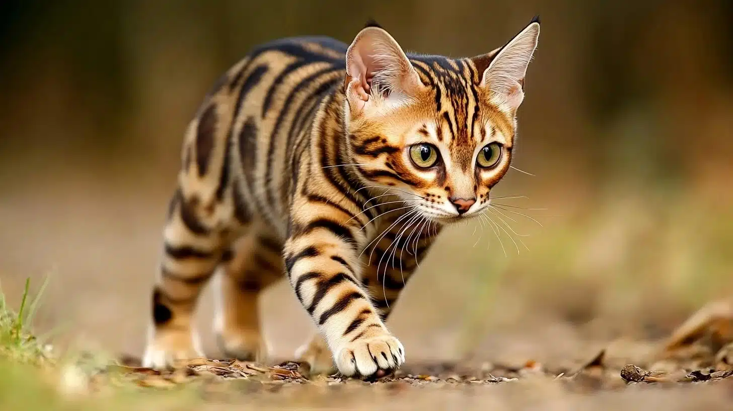 Le comportement du chat bengal